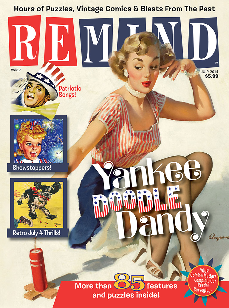 Yankee Doodle Dandy July 2014 ReMIND Magazine Hours of puzzles