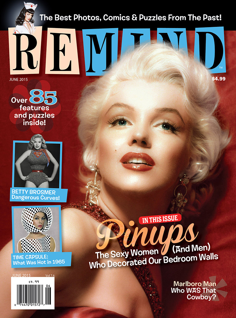 Pinups - June 2015 :: ReMIND Magazine - Hours Of Puzzles, Vintage ...